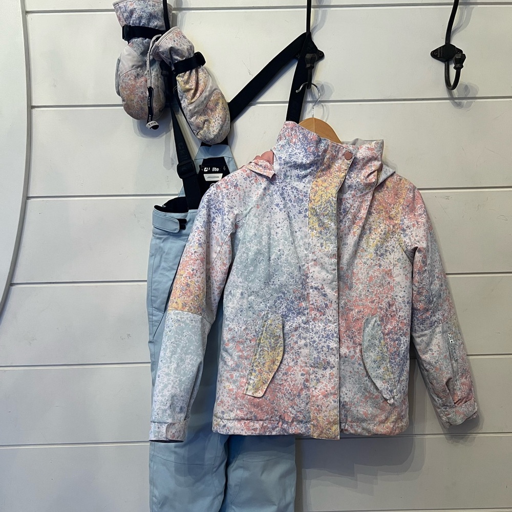 Roxy Multicolor Kids Puffer Jacket